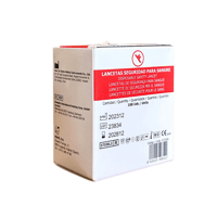 Lancette per Dr. Auto Glucometer (100 unità)